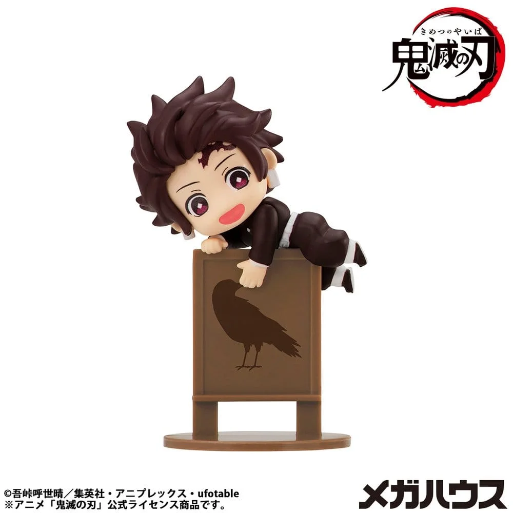 Demon Slayer Kimetsu no Yaiba Ochatomo Series Trading Figure 4 cm - 1 Unidade